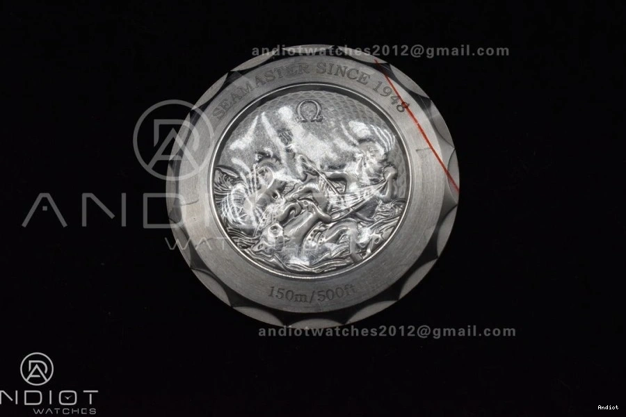 Edition On Terra 43mm Blue Bracelet 1:1 VSF Clone Stainless Worldtimer Dial A8938 Summer Aqua GMT Best Super 0304